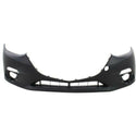 2014-2015 Mazda 3 Front Bumper Cover, Primed, Hatchback/Sedan.