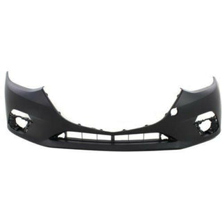 2014-2015 Mazda 3 Front Bumper Cover, Primed, Hatchback/Sedan.