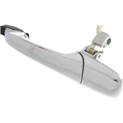 2007-2013 Mazda CX-9 Front Door Handle LH, Outside, All Chrome, w/o Keyhole.