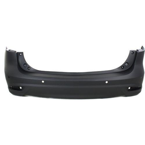 2012-2015 Mazda 5 Rear Bumper Cover, Primed, With Sensor Holes - Classic 2 Current Fabrication