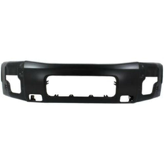2008-2015 Nissan Titan Front Bumper, Black, PRO-4X/S/SV Models.