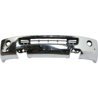 2012-2015 Nissan NV3500 Front Bumper, Chrome, Passenger Van, SL Models.