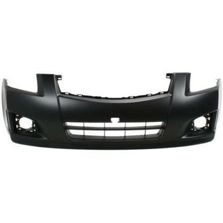 2007-2012 Nissan Sentra Front Bumper Cover, w/Fog Light, SR/SE-Rs-CAPA.