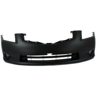 2010-2011 Nissan Sentra Front Bumper Cover, w/o Fog Light, 2.0L ., Base/S.