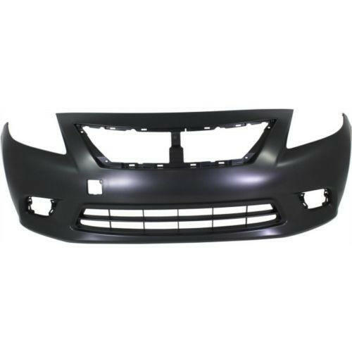 2012-2014 Nissan Versa Front Bumper Cover, Primed, Manual/Transmission, Sedan.