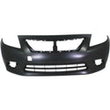 2012-2014 Nissan Versa Front Bumper Cover, Primed, Manual/Transmission, Sedan.