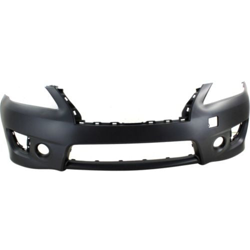 2013-2014 Nissan Sentra Front Bumper Cover, Primed, Sport Type, SRs-CAPA - Classic 2 Current Fabrication