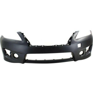 2013-2014 Nissan Sentra Front Bumper Cover, Primed, Sport Type, SRs.