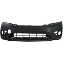 2013-2014 Nissan Pathfinder Front Bumper Cover Upper, Textured Lower-CAPA.