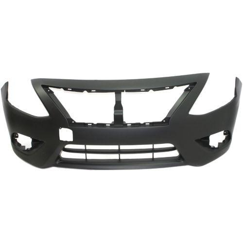 2015-2016 Nissan Versa Front Bumper Cover, Primed, w/Out Chrome Insert - Classic 2 Current Fabrication