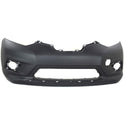 2014-2016 Nissan Rogue Front Bumper Cover, Upper Primed, Lower Textured-CAPA - Classic 2 Current Fabrication