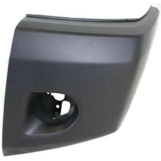 2008-2015 Nissan Titan Front Bumper End LH, Primed.