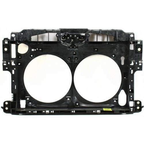 2009-2014 Nissan Murano Radiator Support, Black, Steel.