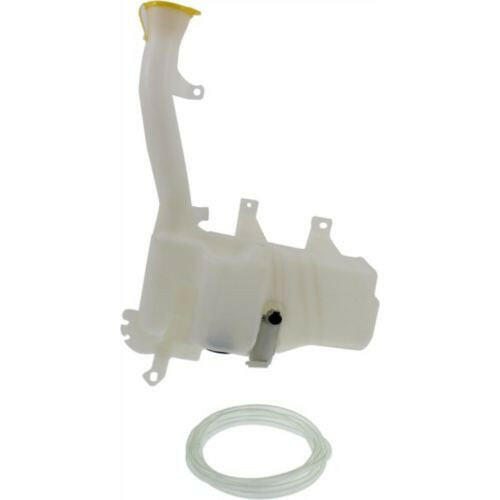 2002-2004 Nissan Frontier Windshield Washer Tank, W/Pump & Sensor Hole.