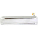 1987-1995 Nissan Pathfinder Front Door Handle LH, Outside, Zinc, Chrome.