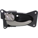 2002-2005 Nissan Altima Front Door Handle LH, Silver Lever & Black Hsg. - Classic 2 Current Fabrication