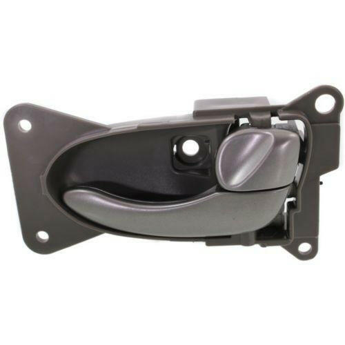 2002-2005 Nissan Altima Front Door Handle RH, Silver Lever & Gray Housing.