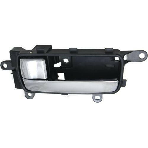 2005-2006 Nissan Altima Front Door Handle LH, Inside, Chrome/black.