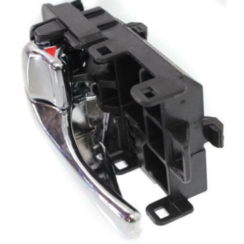 2000-2002 Nissan Sentra Front Door Handle LH, Inside, Chrome, (=rear).