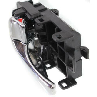 2000-2002 Nissan Sentra Front Door Handle LH, Inside, Chrome, (=rear).