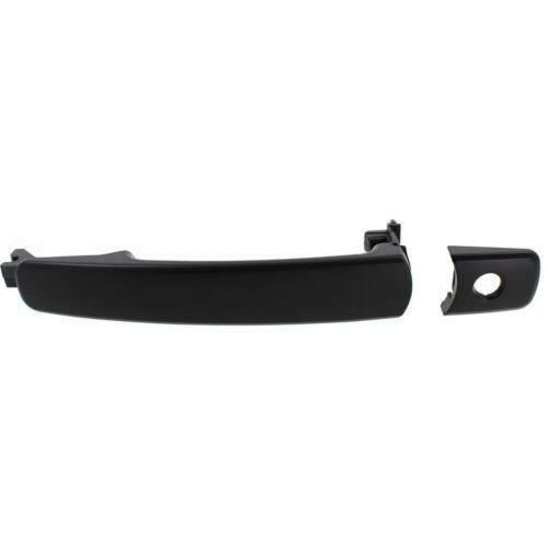 2008-2013 Nissan Rogue Front Door Handle LH, Outside, Primed, w/Keyhole Cover.
