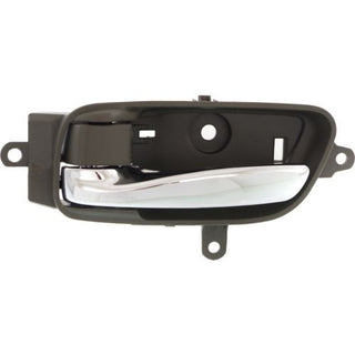 2013-2014 Nissan Pathfinder Front Door Handle LH, Chrome Leve+gray Knob - Classic 2 Current Fabrication