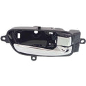 2013-2014 Nissan Pathfinder Front Door Handle RH, Chrome Lever & Knob.
