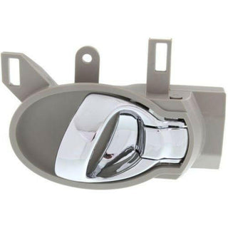 2009-2014 Nissan Cube Front Door Handle LH, Chrome Lever+gray Hsg..