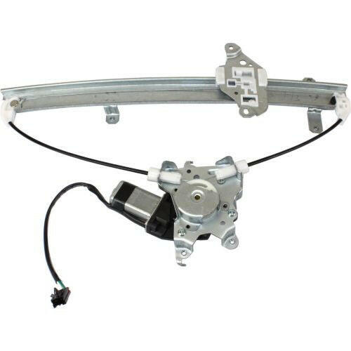 1998-2004 Nissan Frontier Front Window Regulator LH, Power, With Motor.