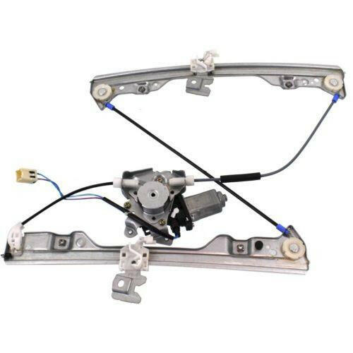 2002-2006 Nissan Altima Front Window Regulator RH, W/Motor, 2-prong connector.