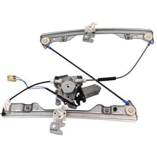 2002-2006 Nissan Altima Front Window Regulator RH, W/Motor, 2-prong connector.