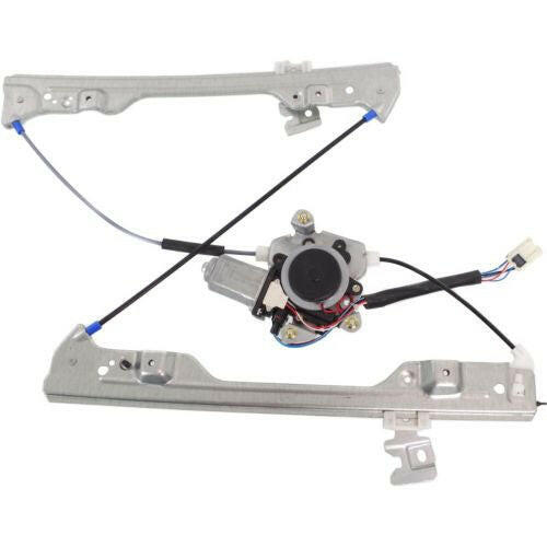 2002-2006 Nissan Altima Front Window Regulator RH, W/Motor, 6 Pins.