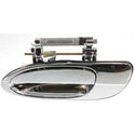 2000-2003 Nissan Maxima Rear Door Handle LH, Outside, All Chrome.