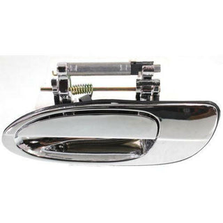 2000-2003 Nissan Maxima Rear Door Handle LH, Outside, All Chrome.