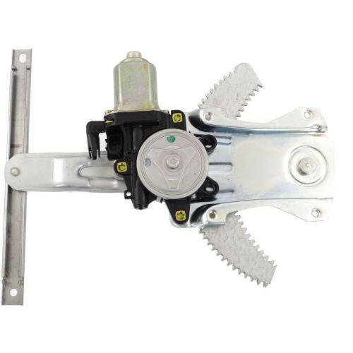 2007-2012 Nissan Versa Rear Window Regulator LH, Power, W/Motor, Hatchback/Sedan.