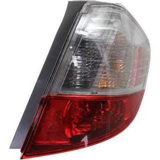 2009-2014 Honda Fit Tail Lamp RH, Assembly, Red And Clear Lens.