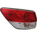 2013-2015 Nissan Pathfinder Tail Lamp LH, Assembly - Capa.