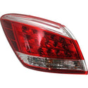 2011-2012 Nissan Murano Tail Lamp LH, Assembly.