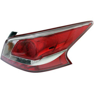 2013 Nissan Altima Tail Lamp RH, Assembly, Led Type, Sedan.