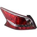 2013 Nissan Altima Tail Lamp LH, Assembly, Led Type, Sedan.