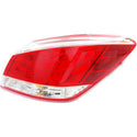 2012-2014 Nissan Murano Tail Lamp RH, Assembly, Exc Crosscabriolet.