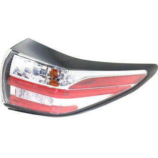 2015 Nissan Murano Tail Lamp RH, Outer, Assembly.