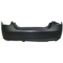 2007-2008 Nissan Maxima Rear Bumper Cover, w/o Parking Assist Sensor-CAPA.