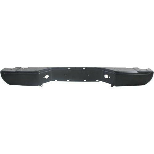 2005-2006 Nissan Frontier Step Bumper, Black, Steel.