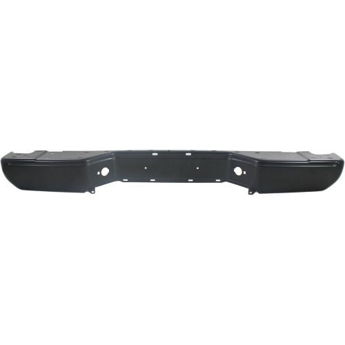 2005-2006 Nissan Frontier Step Bumper, Black, Steel - Classic 2 Current Fabrication
