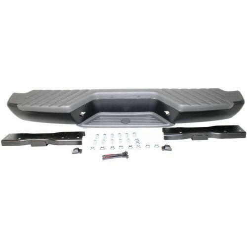 2001-2004 Nissan Frontier Step Bumper, Assy, Black, Steel.