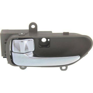 2008-2013 Nissan Rogue Front Door Handle RH, Chrome Lever+beige Housing.