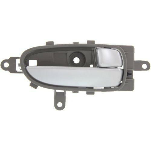 2009-2014 Nissan Maxima Front Door Handle RH, Inside, Silver Lvr+beige Hsg..