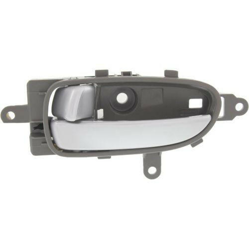 2007-2013 Nissan Altima Front Door Handle LH, Inside, Silver Lvr+ Beige Hsg..