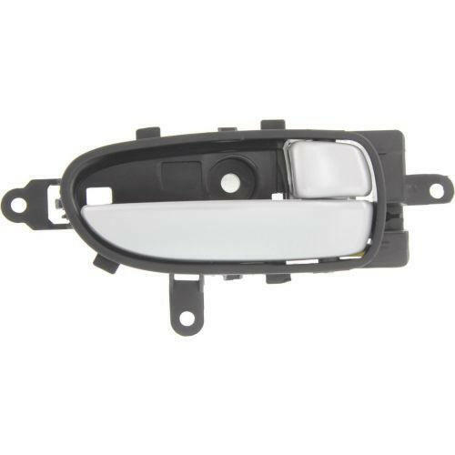 2007-2013 Nissan Altima Front Door Handle RH, Inside, Silver Lvr+blk Hsg..